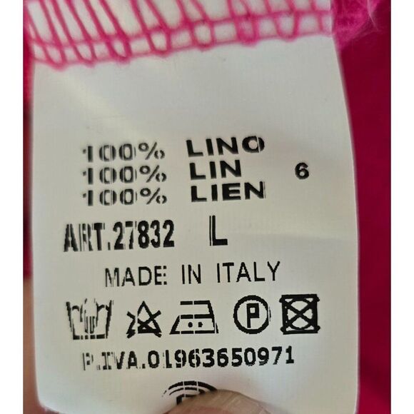 Pink Sleeveless Crinkled Linen Embroidered Tunic Top For Women - Picture 8 of 10